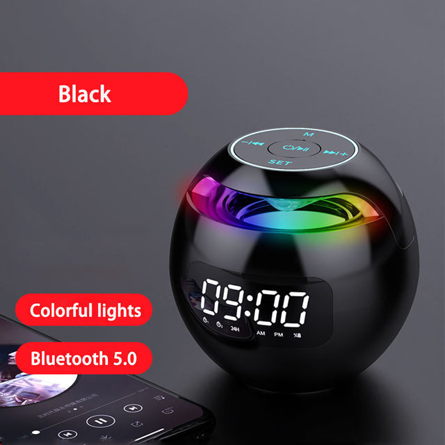 Smart Alarm Clock Bluetooth Speaker.